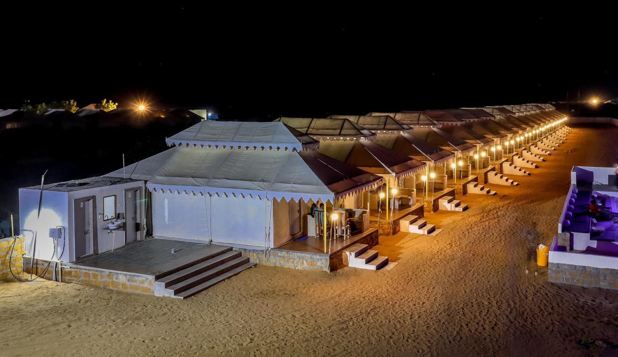 Nk Desert Camp Jaisalmer Sām Exterior photo